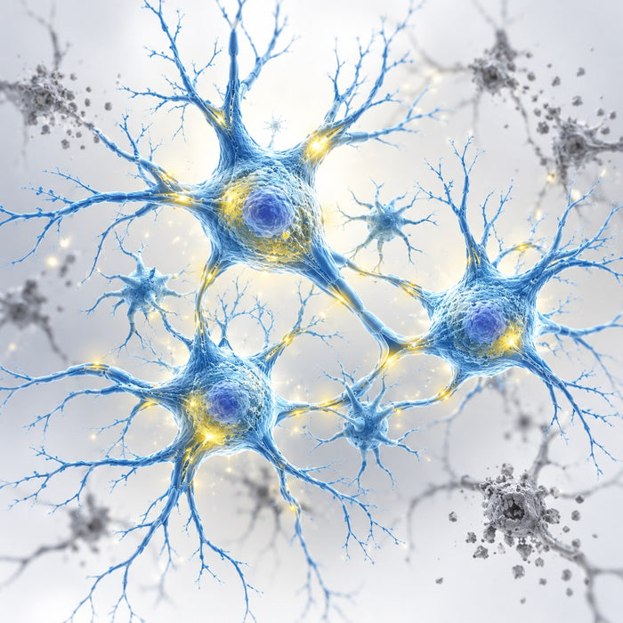 Illustration of preserved neurons and branching